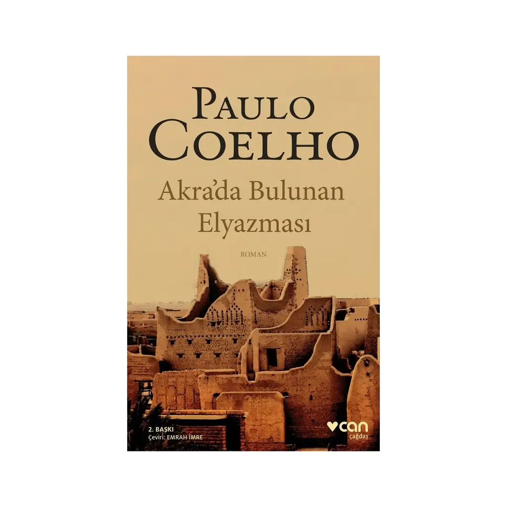 CAN SANAT YAYINLARI Akra’da Bulunan Elyazması Paulo Coelho Ciltsiz Roman